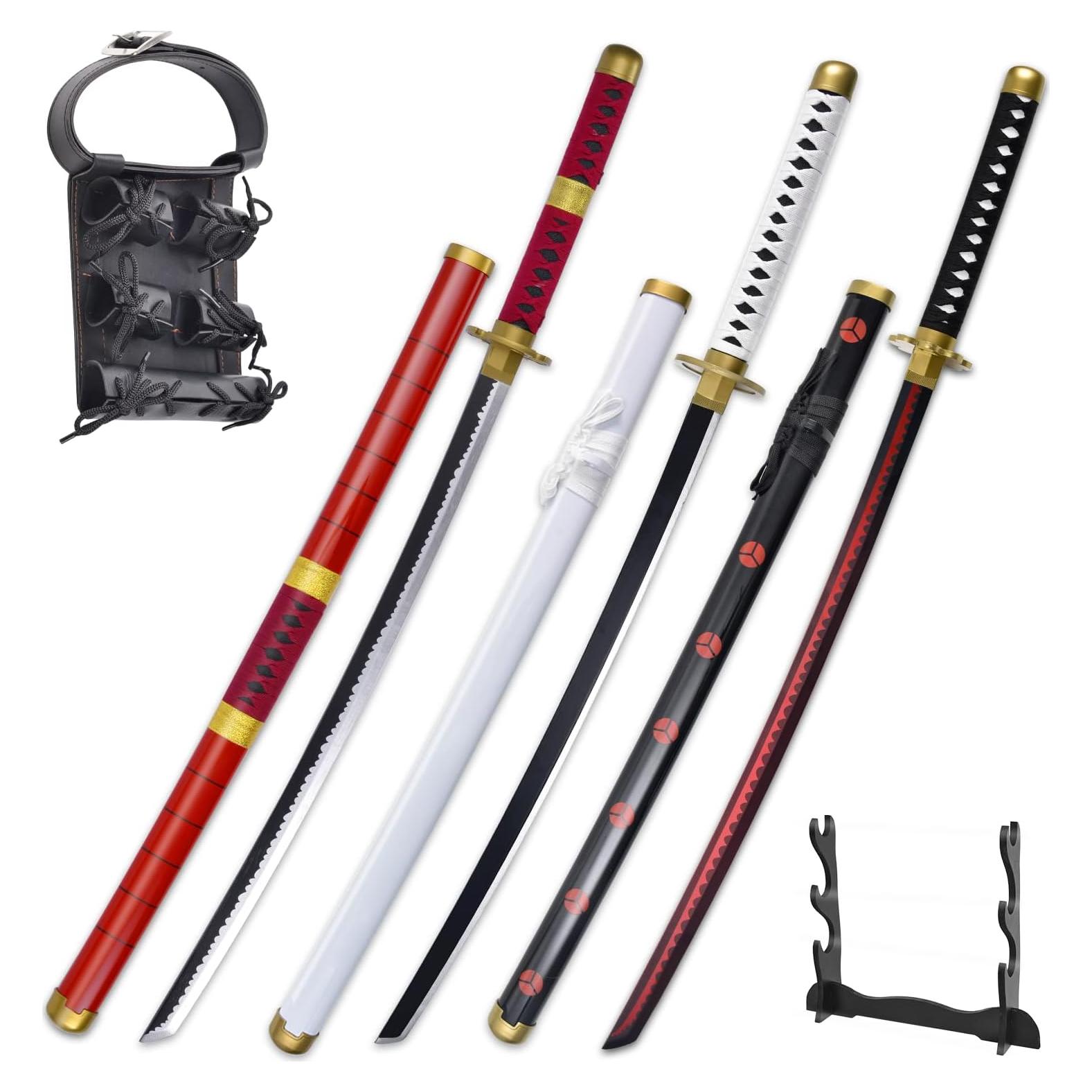 Espada de Anime Zoro Wado Ichimonji 105 cm con Soporte