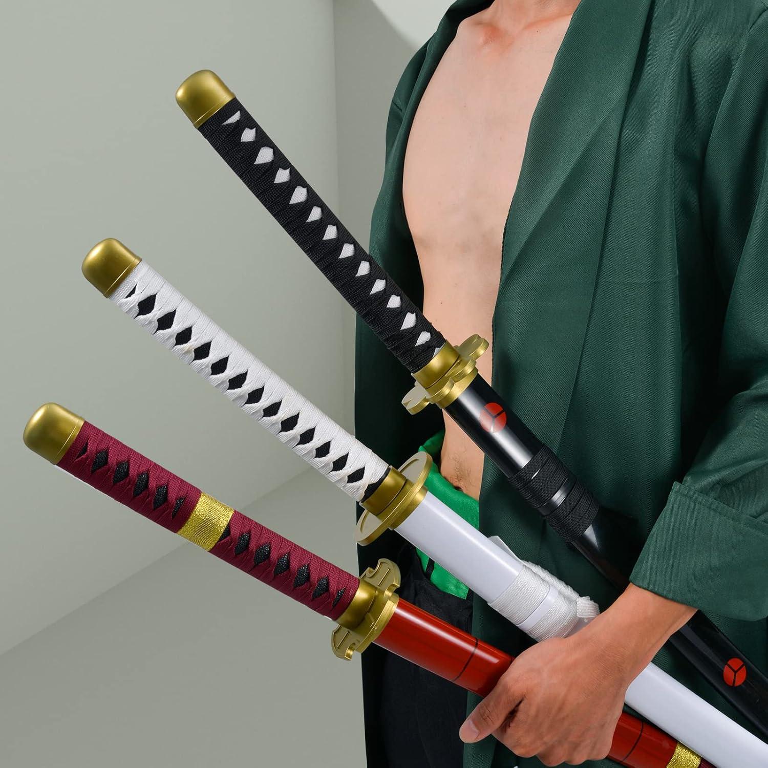 Espada de Anime Zoro Wado Ichimonji 105 cm con Soporte