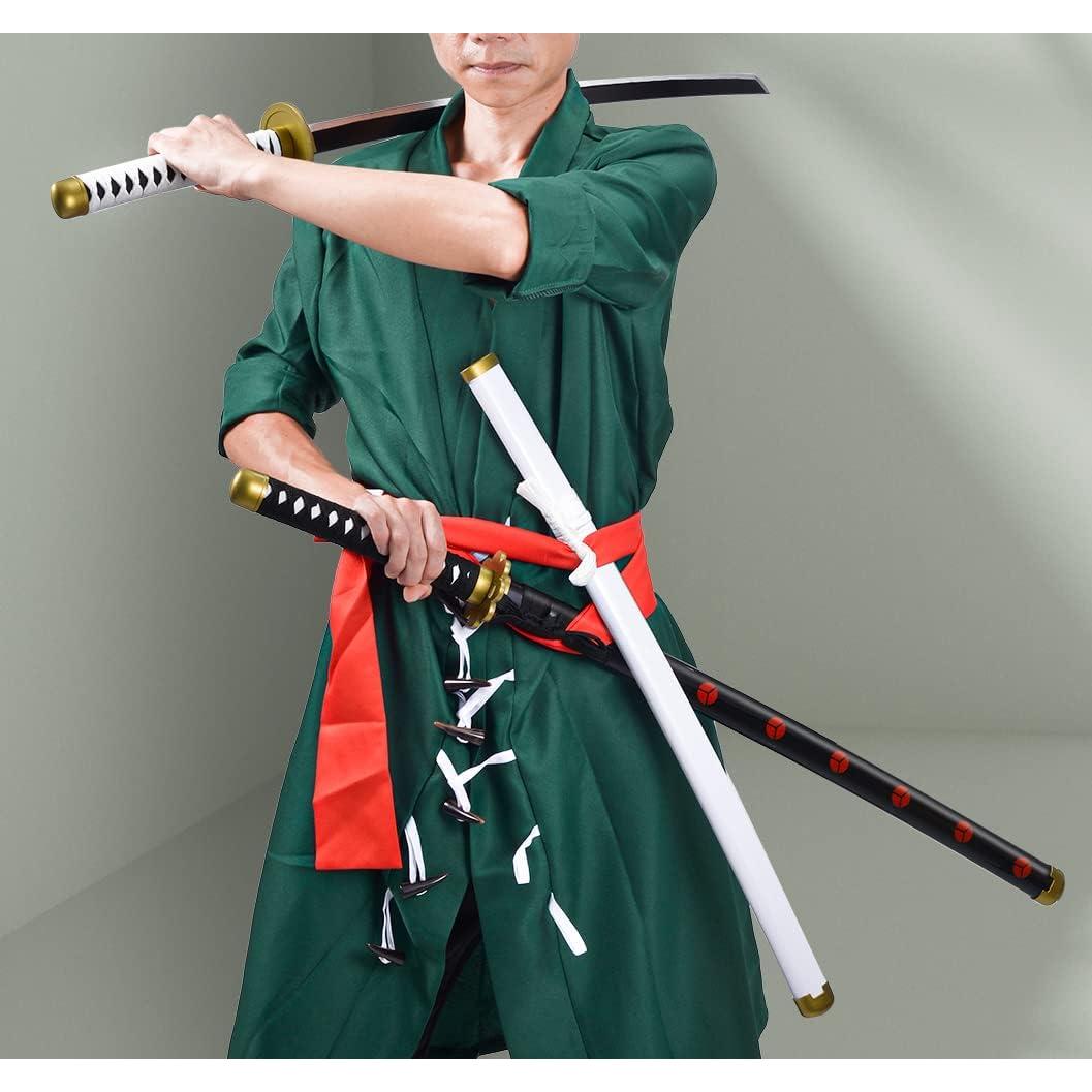 Espada de Anime Zoro Wado Ichimonji 105 cm con Soporte