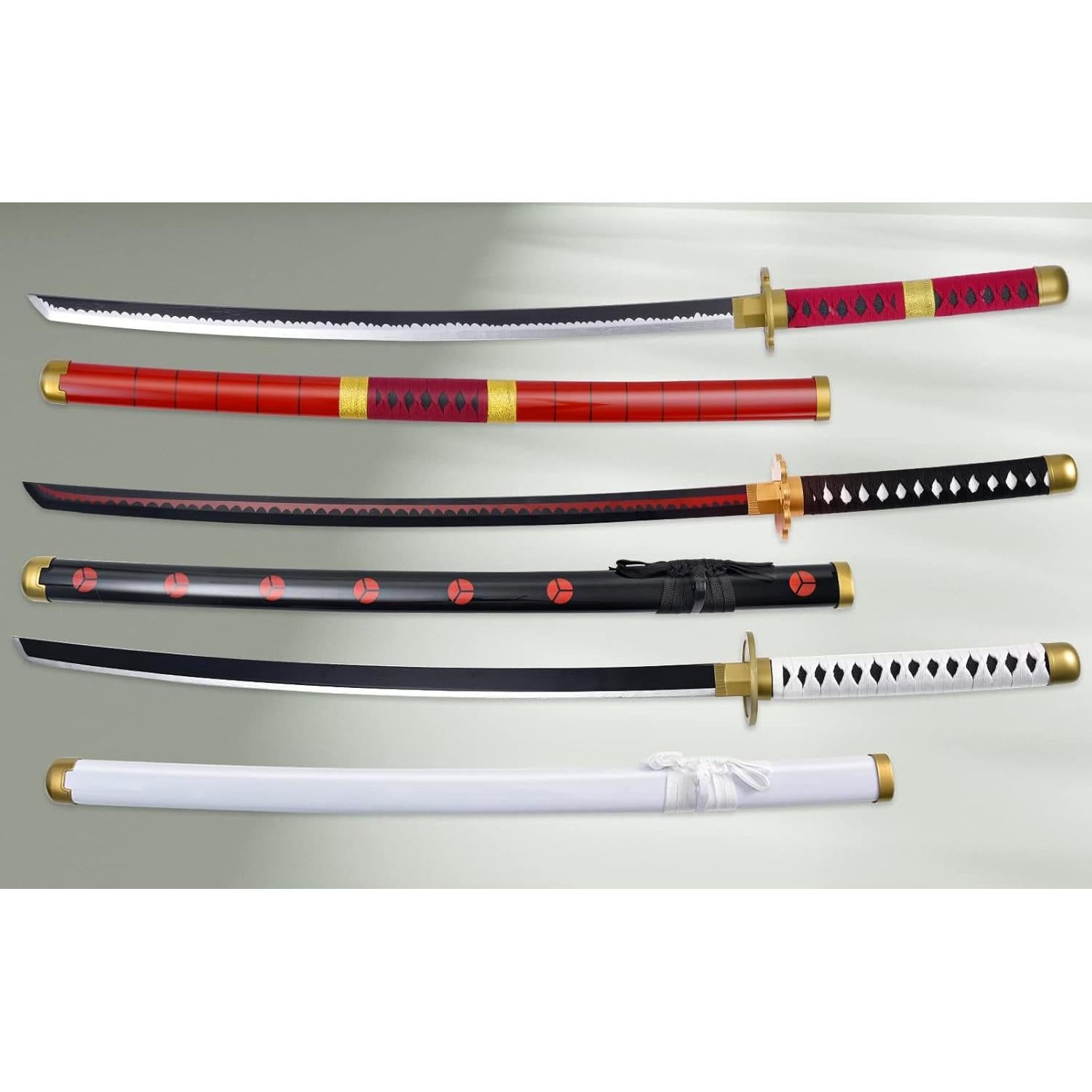 Espada de Anime Zoro Wado Ichimonji 105 cm con Soporte