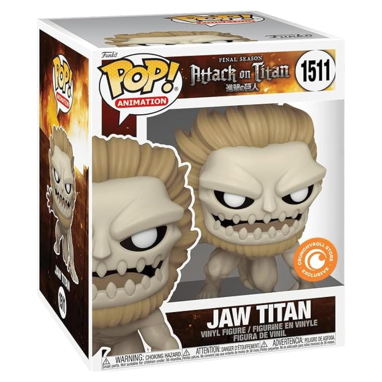 Funko Pop! Titán Jaw Super Attack on Titan 15.24 cm Exclusiva