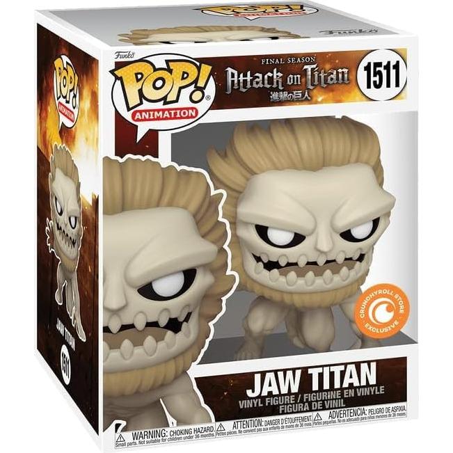 Funko Pop! Titán Jaw Super Attack on Titan 15.24 cm Exclusiva