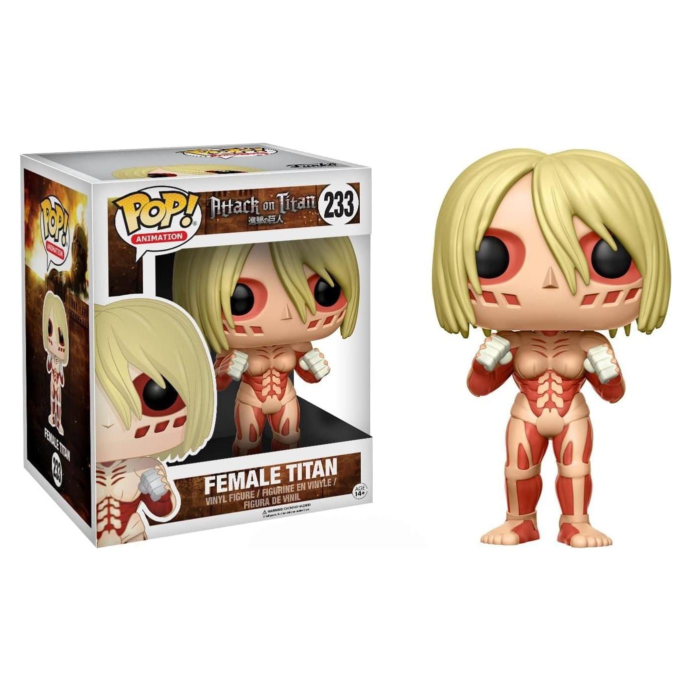 Funko POP Ataque a los Titanes Titan Femenino 15.24 cm