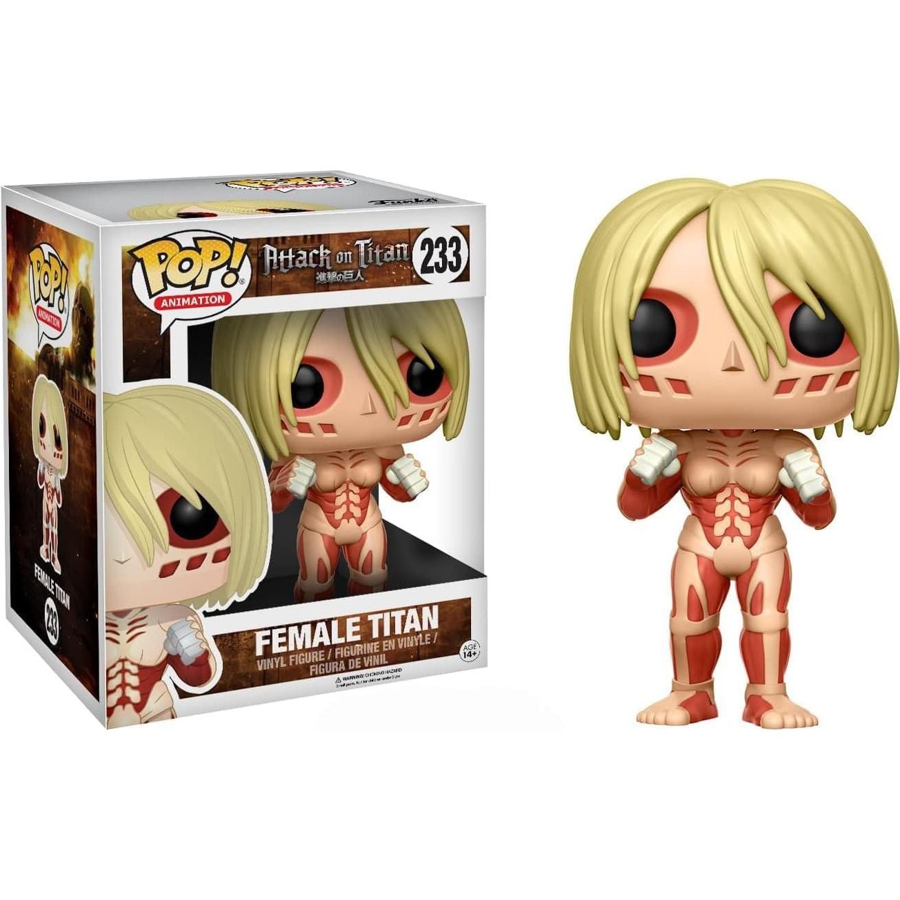 Funko POP Ataque a los Titanes Titan Femenino 15.24 cm