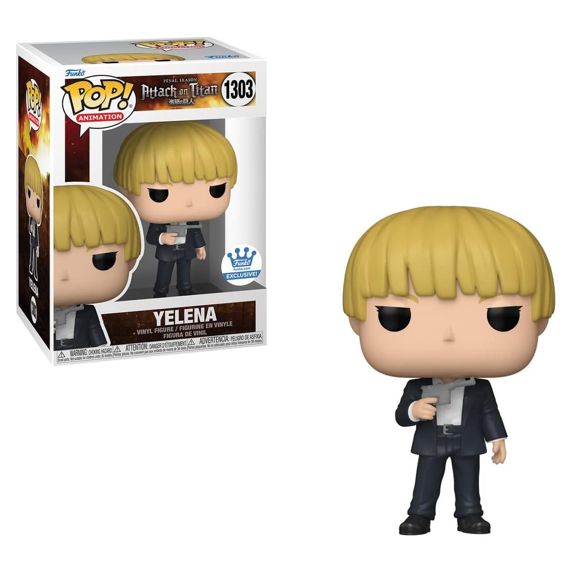 Funko Pop Yelena Ataque de los Titanes Final 10 cm