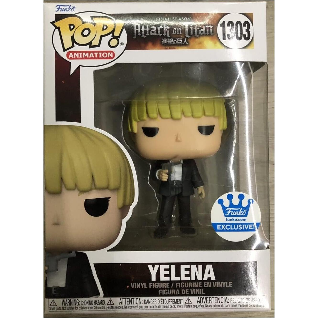 Funko Pop Yelena Ataque de los Titanes Final 10 cm