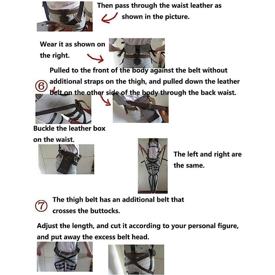 Disfraz Cosplay Anime Mikasa Ackerman Shingeki No Kyojin