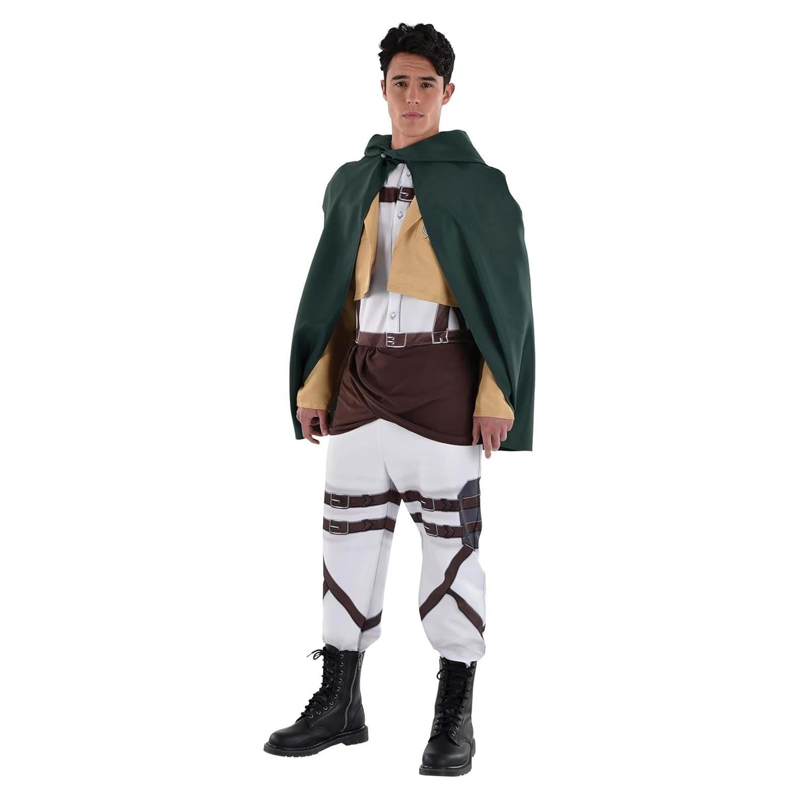 Disfraz de uniforme Cuerpo de Exploración Attack on Titan hombres