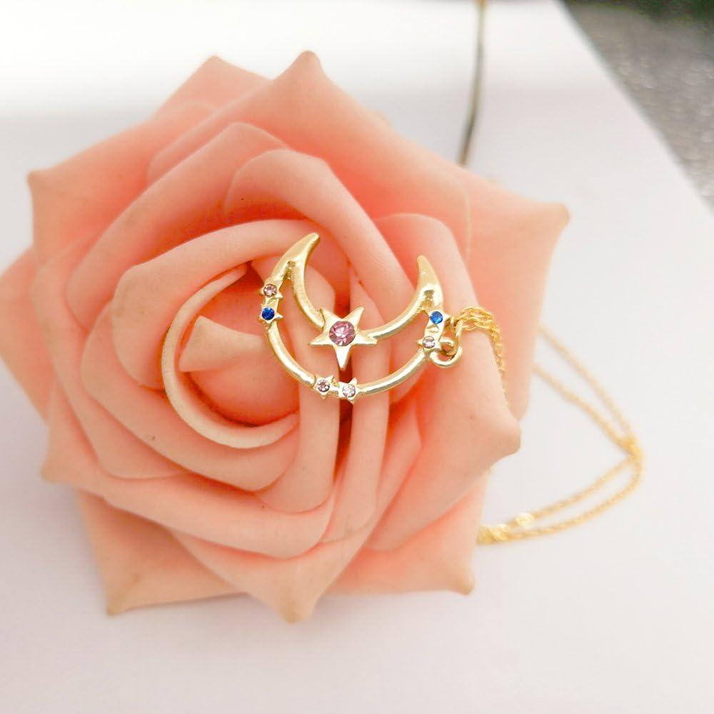 Collar de Anime MYANAIL Sailor Moon 40+5 cm Plata