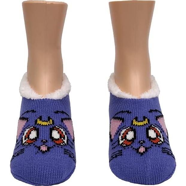 Calcetines Antideslizantes Suaves Sailor Moon Luna Dama 4-10