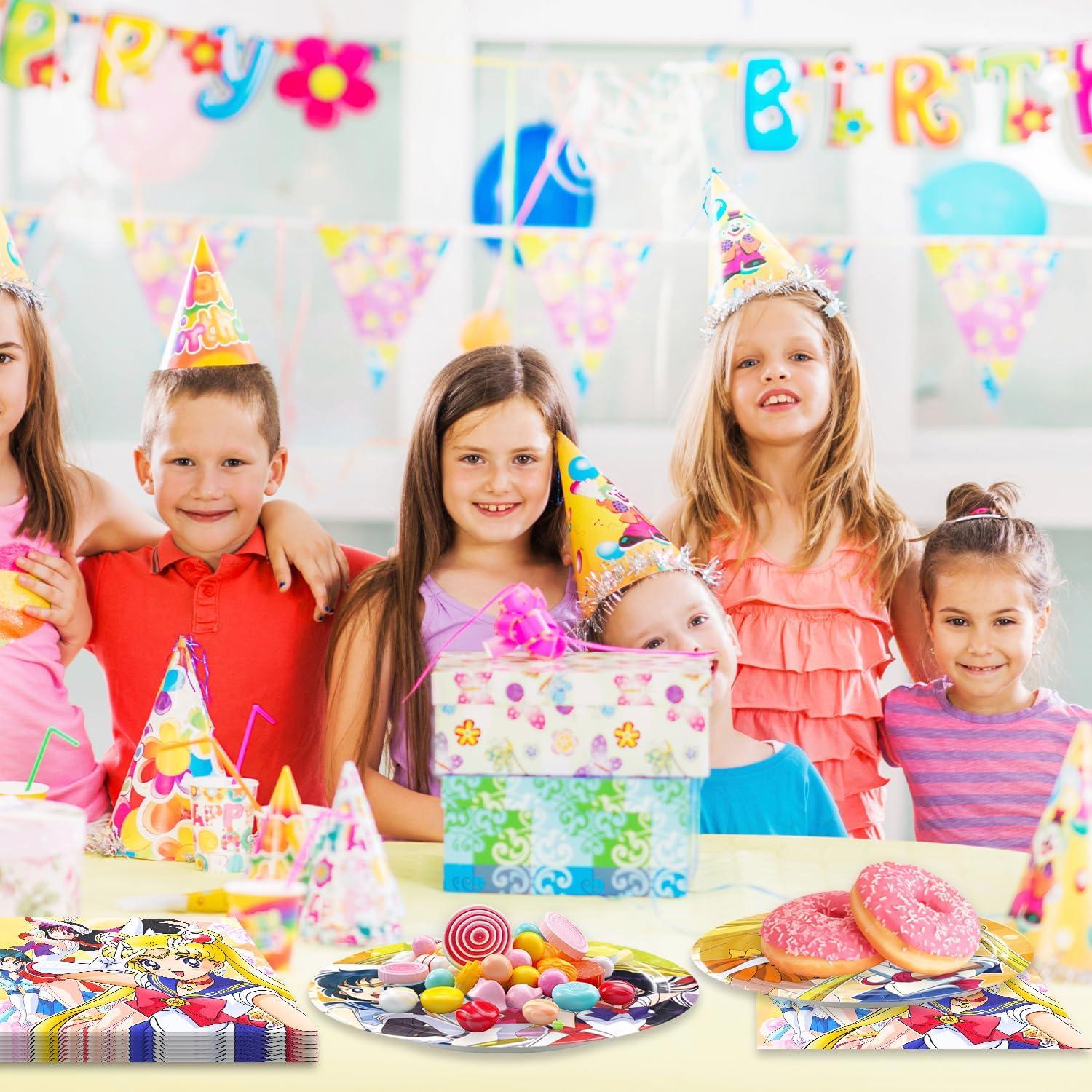 Suministros de Fiesta de Marinero 40 Pcs - Platos y Servilletas