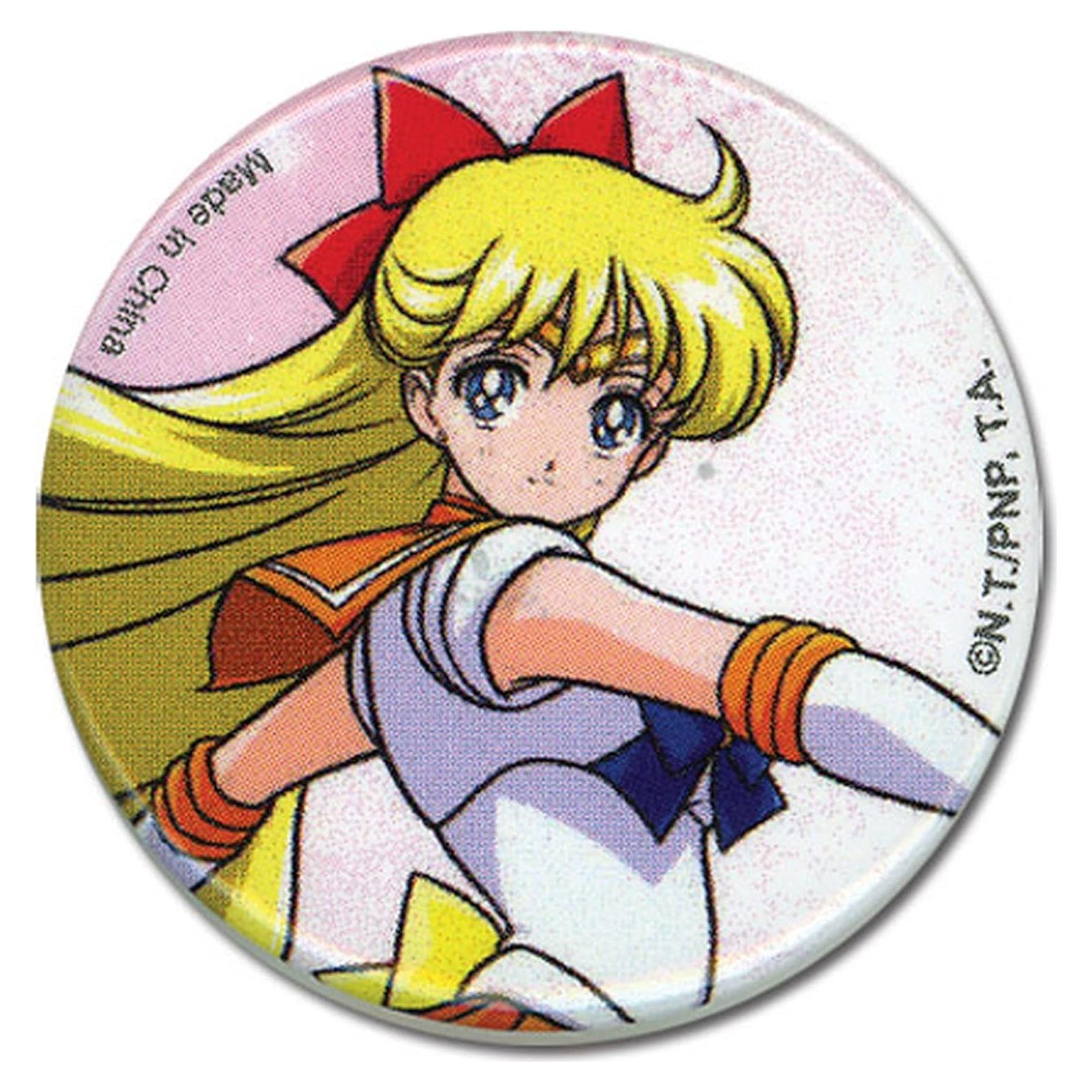 Botón Sailor Moon Venus Gran Entretenimiento 3.18 cm