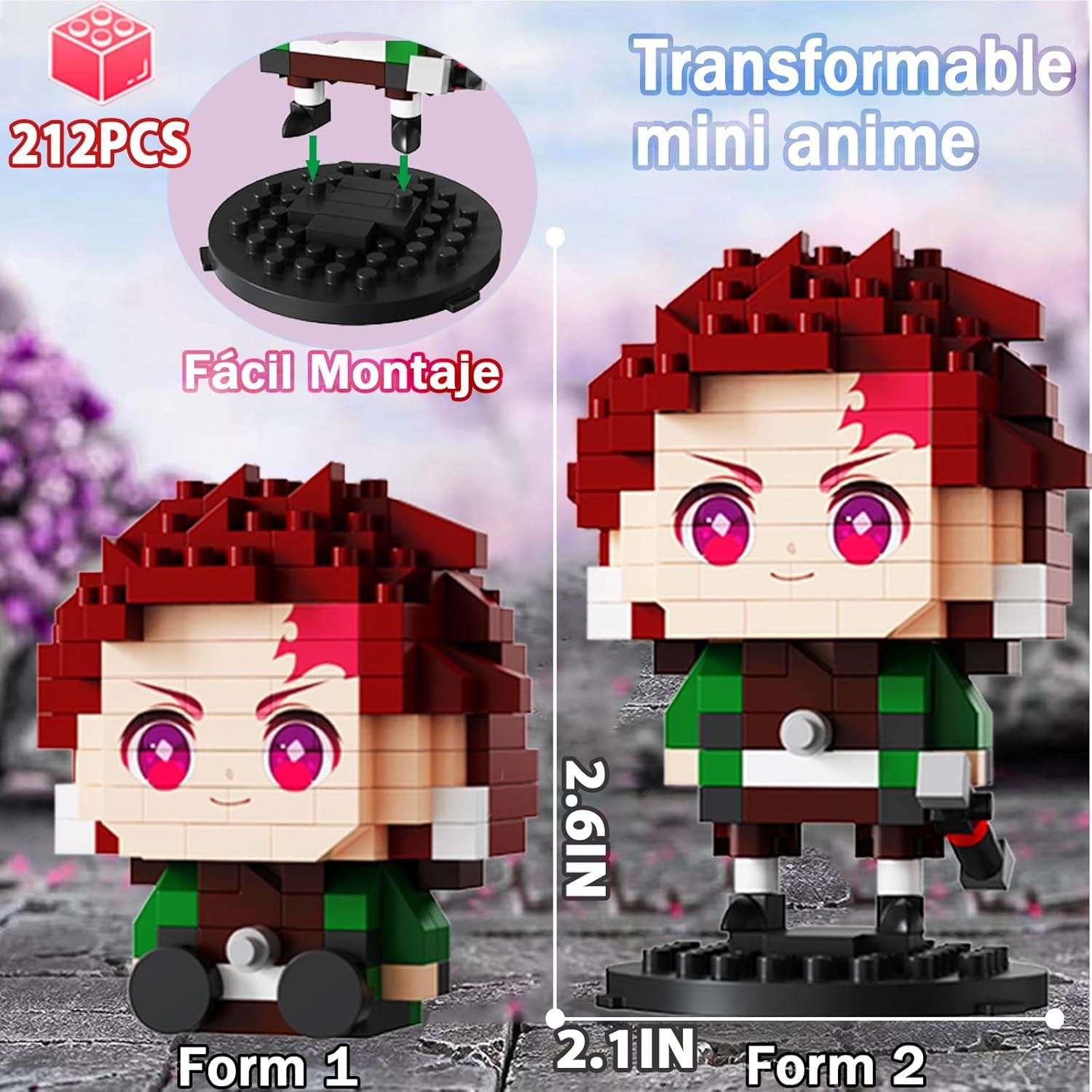 Set de Construcción 5 Figuras Demonios JESGO 1140 Pcs