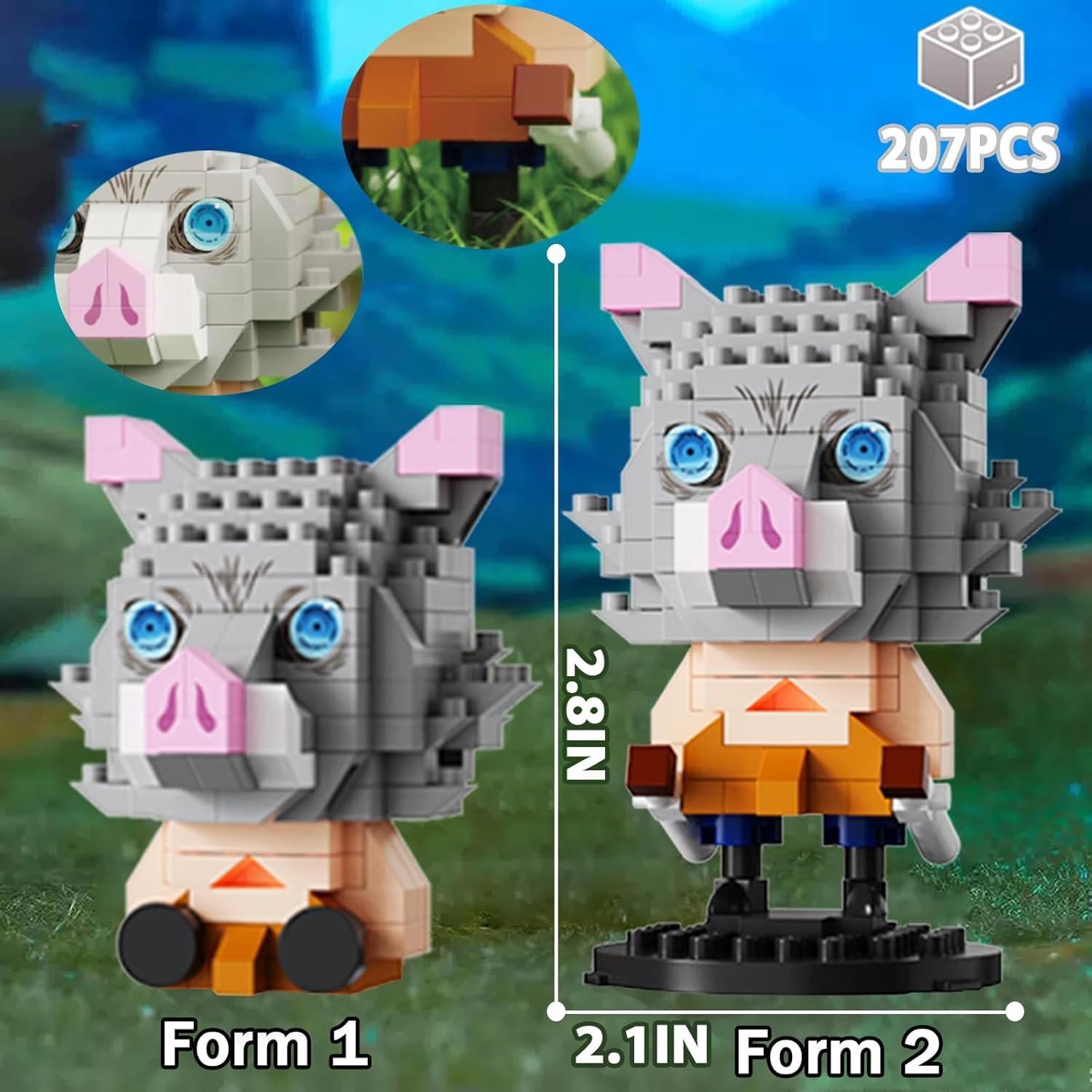 Set de Construcción 5 Figuras Demonios JESGO 1140 Pcs