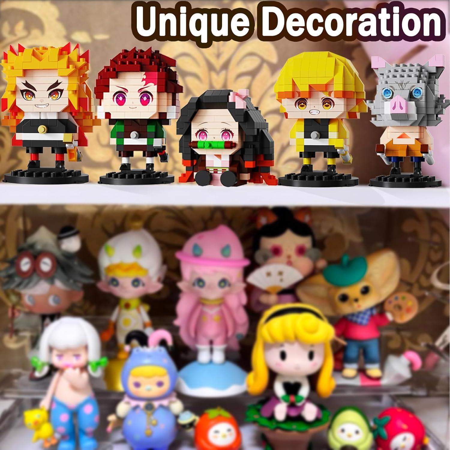 Set de Construcción 5 Figuras Demonios JESGO 1140 Pcs