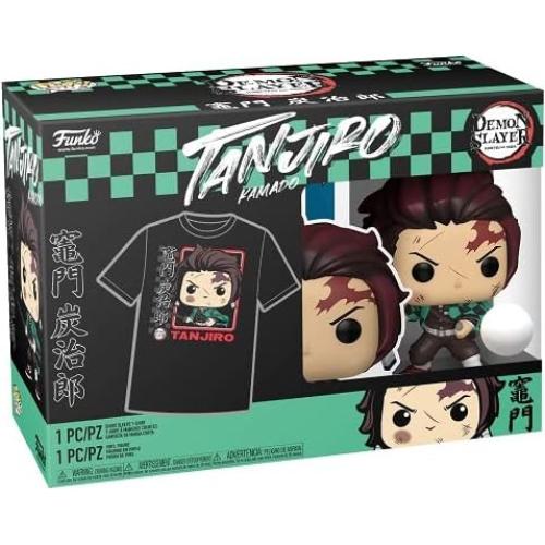 Camiseta Extra Grande Funko Pop! Demon Slayer Tanjiro Unisex