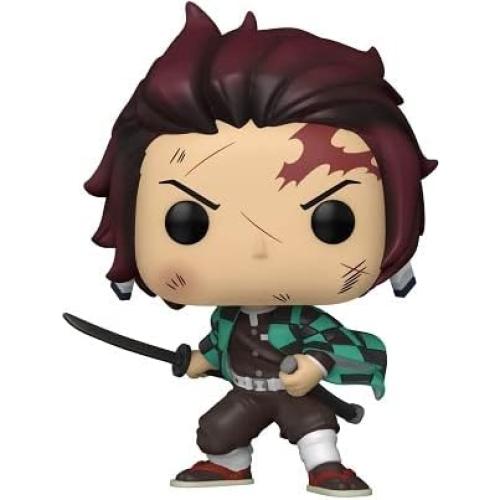 Camiseta Extra Grande Funko Pop! Demon Slayer Tanjiro Unisex