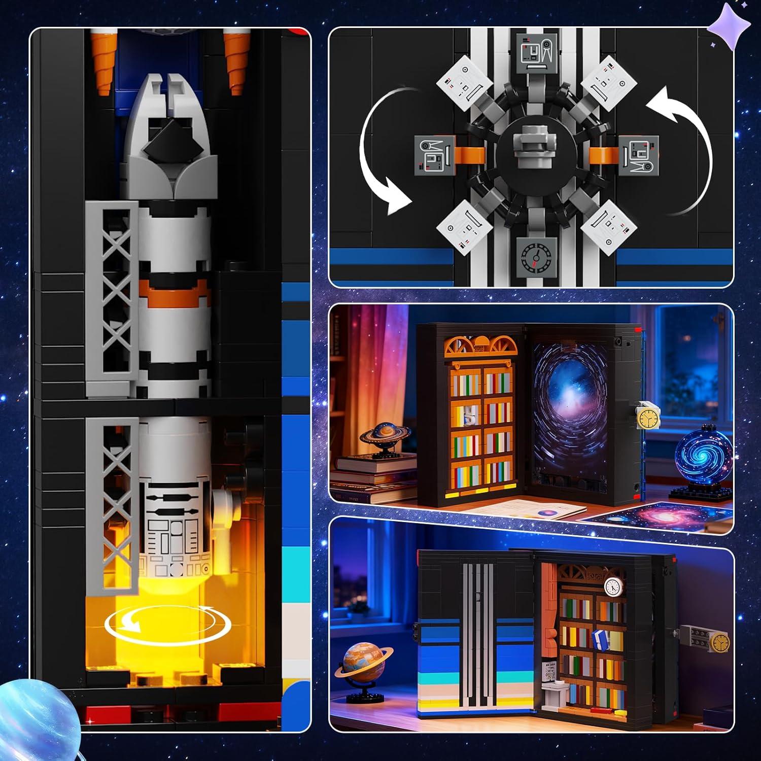 Set de Construcción HOGOKIDS Rincón Mágico Espacial 945PCS