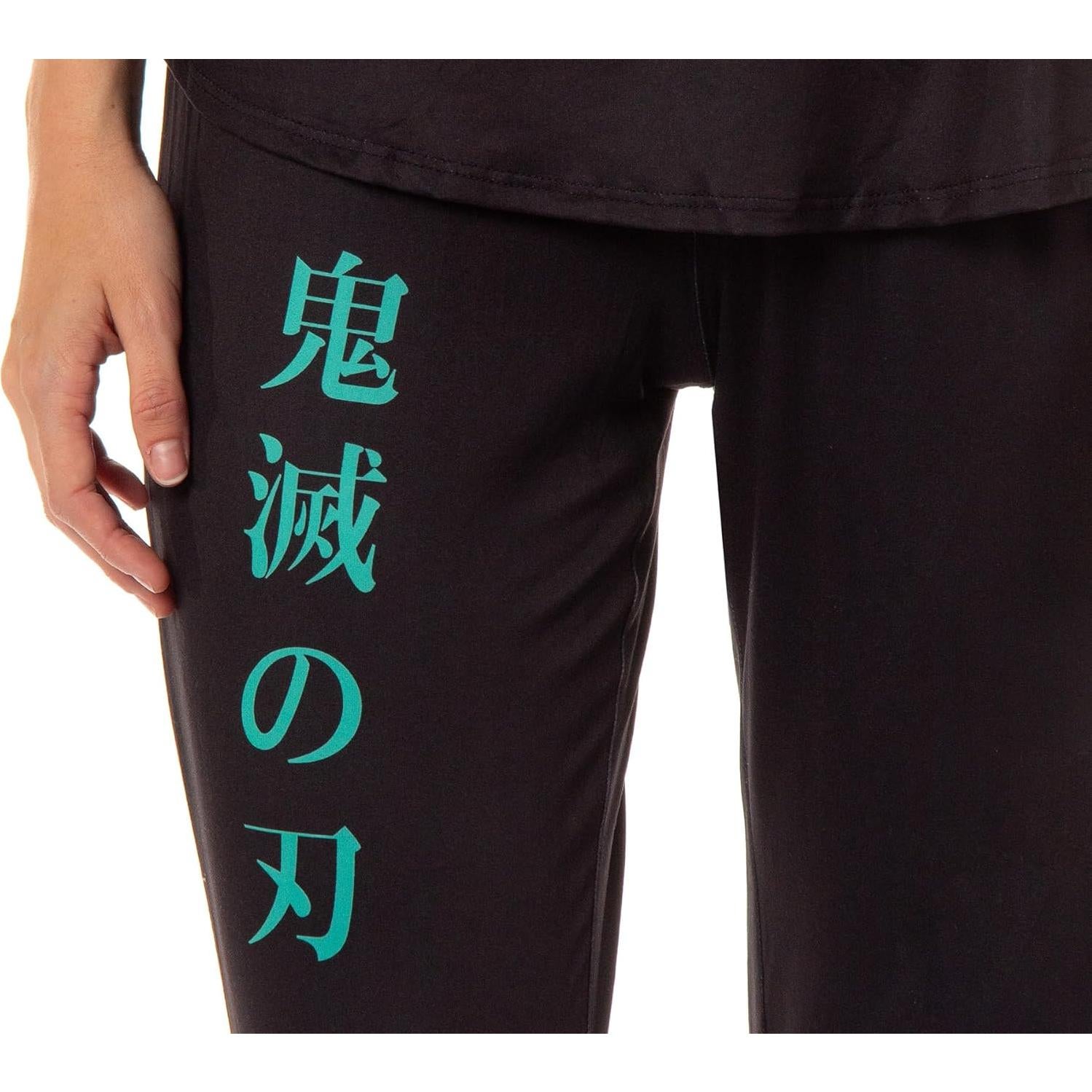 Conjunto de Pijamas Demon Slayer para Mujeres - Bioworld - Mediano