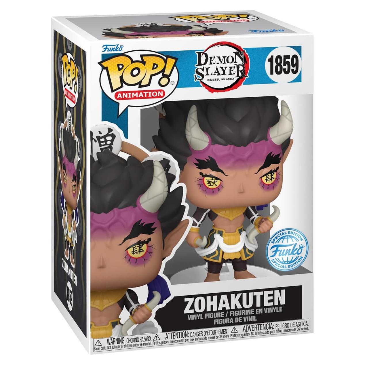 Figurita Pop! Demon Slayer Zohakuten Edición Especial Funko