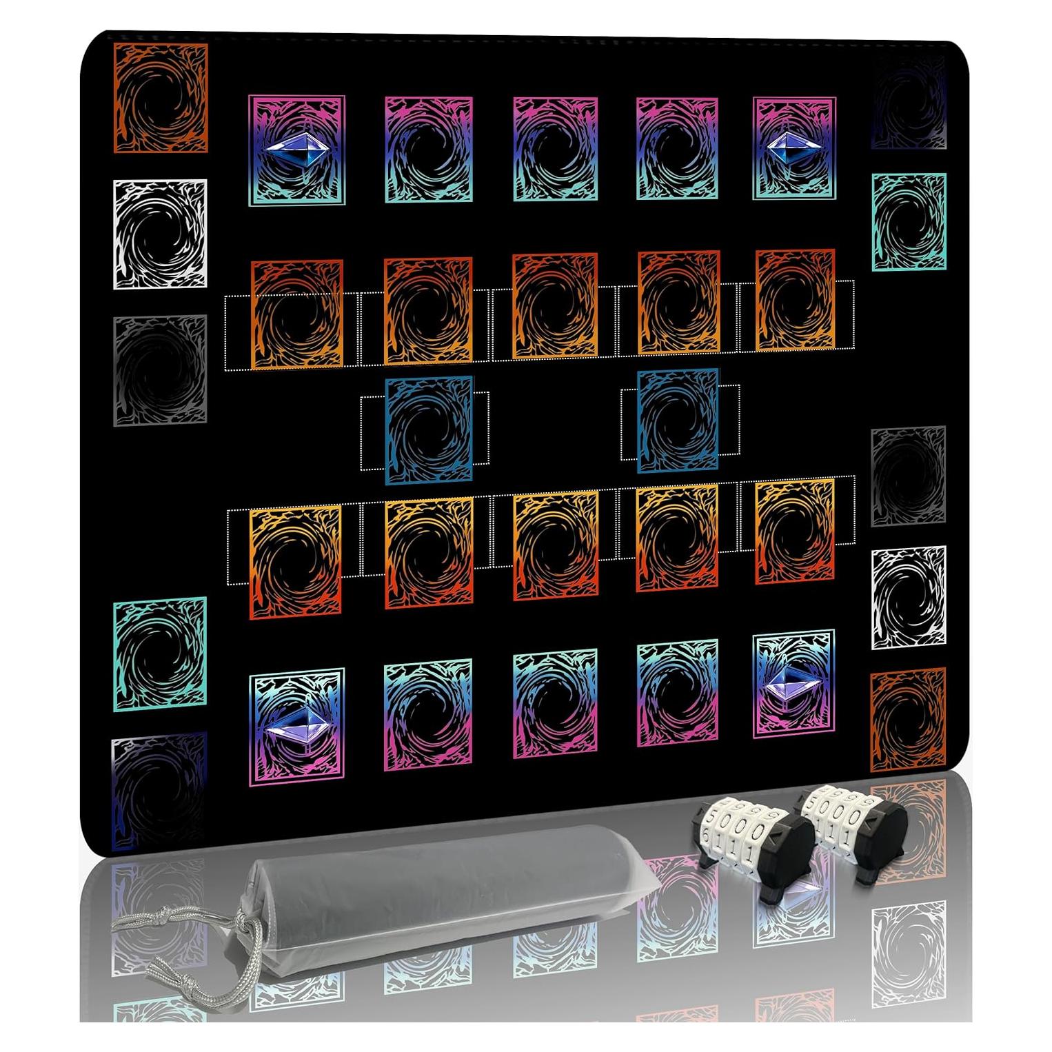 Alfombrilla de Juego Cosida Extalas 60x60cm para Yu-Gi-Oh