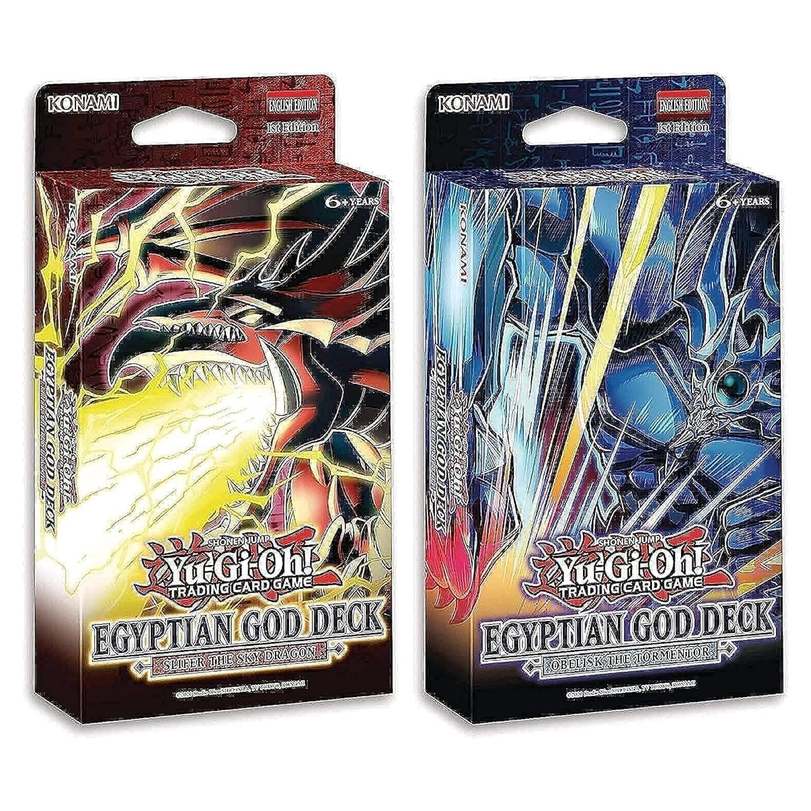 Barajas de Dioses Egipcios Yu-Gi-Oh! Slifer y Obelisco