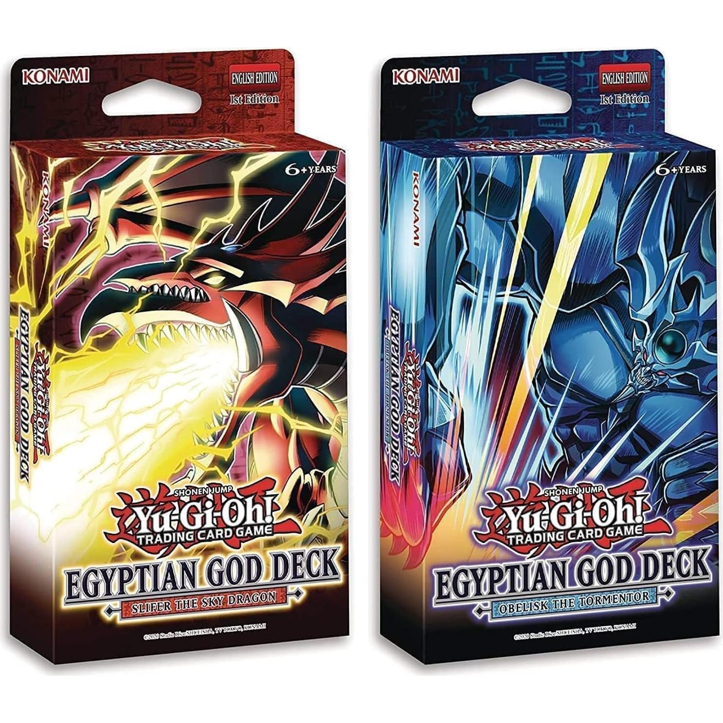 Barajas de Dioses Egipcios Yu-Gi-Oh! Slifer y Obelisco