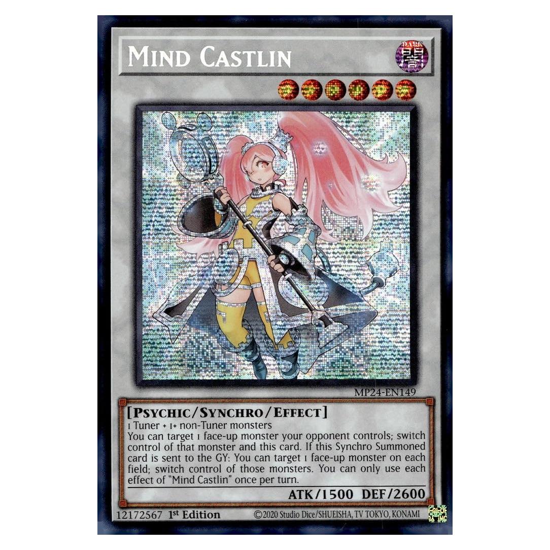 Carta Coleccionable Yu-Gi-Oh! Mind Castlin MP24-EN149 Rara Secreta