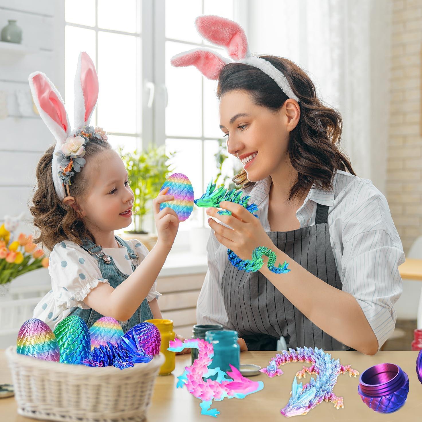 Huevos de Dragón 3D JOD - Set de 6 Juguetes Antiestrés