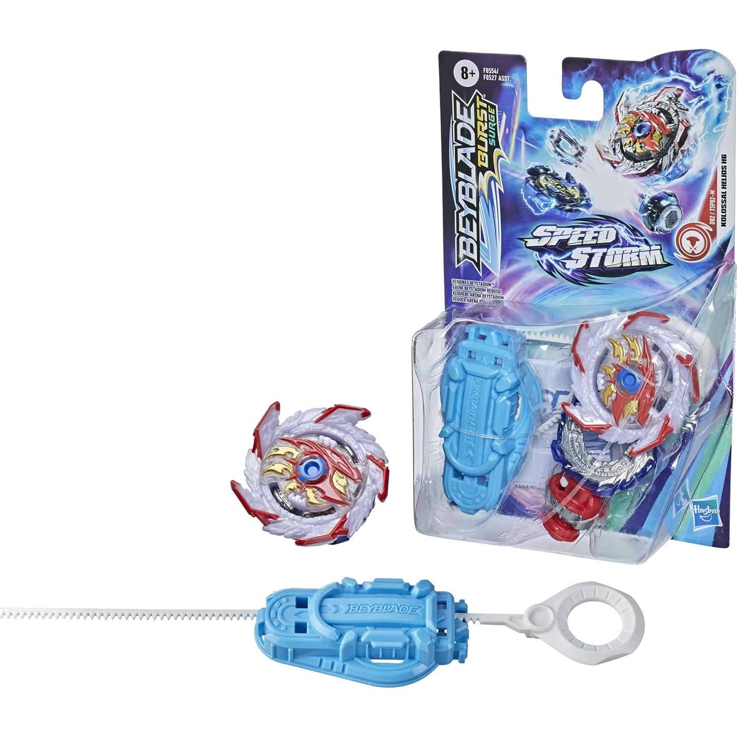 Peonza Beyblade Burst Speedstorm Kolossal Helios H6 - Lanzador