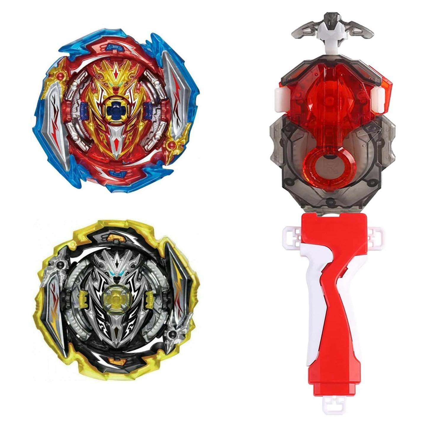 Conjunto de Juguetes Bey Battling Top Burst Anliv B-173 2 Peonzas