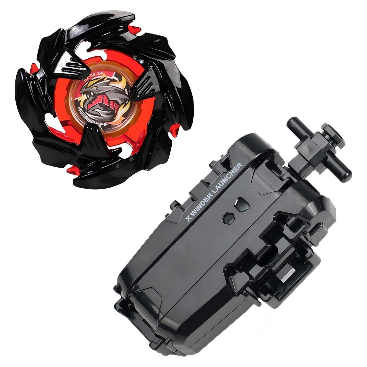 Conjunto Lanzador de Cuerda Peonza Izquierda DEZAWRTY Cobalt Dragoon