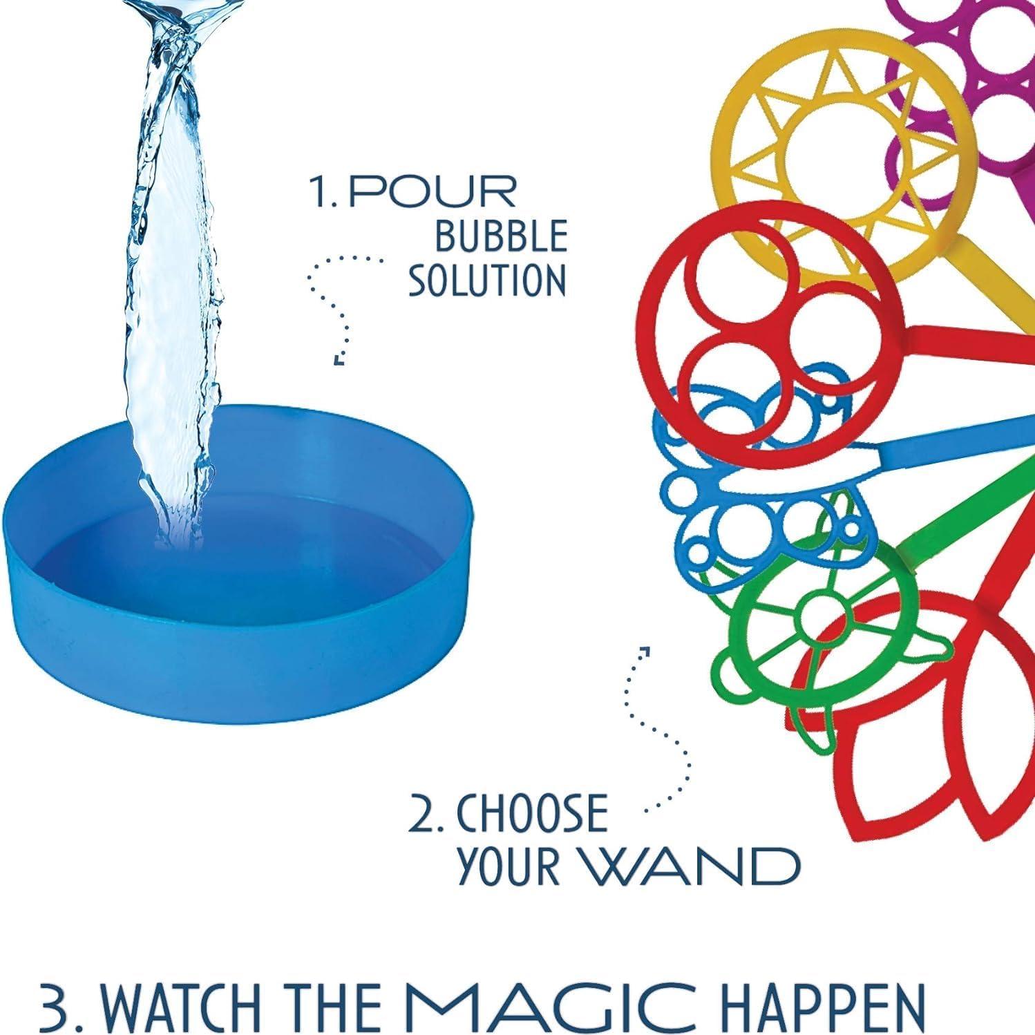 Paquete de 11 Varitas de Burbujas Neliblu - Colores Surtidos