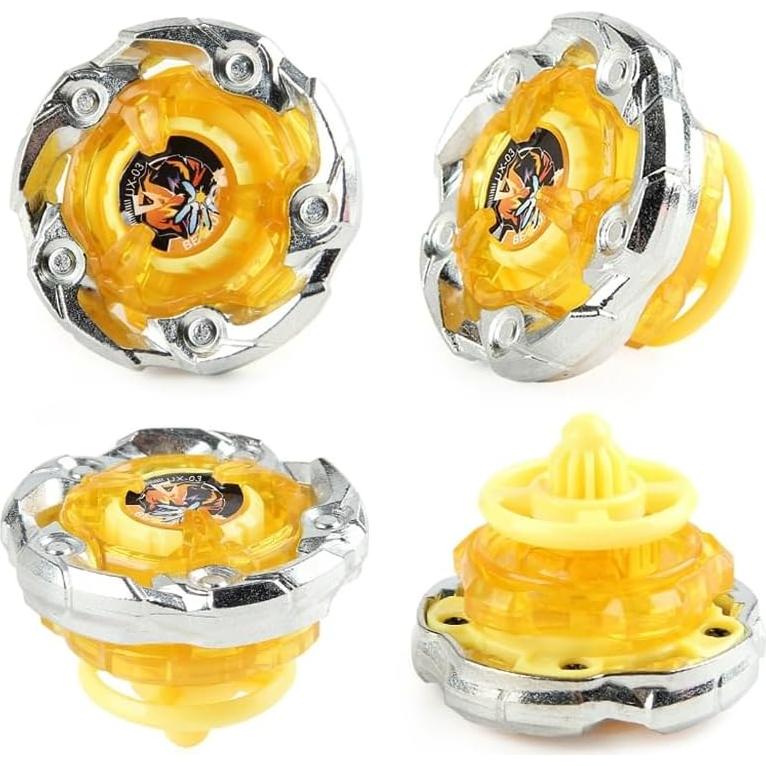 Conjunto de Batalla Peonzas ASVEXKW 5 Peonzas y Lanzadores