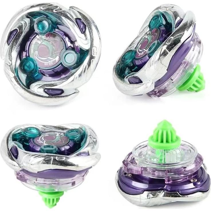 Conjunto de Batalla Peonzas ASVEXKW 5 Peonzas y Lanzadores