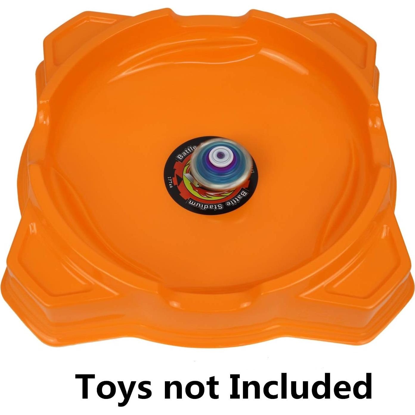 Estadio de Batalla Beyblade 17Tek Naranja 34.5x33.5cm