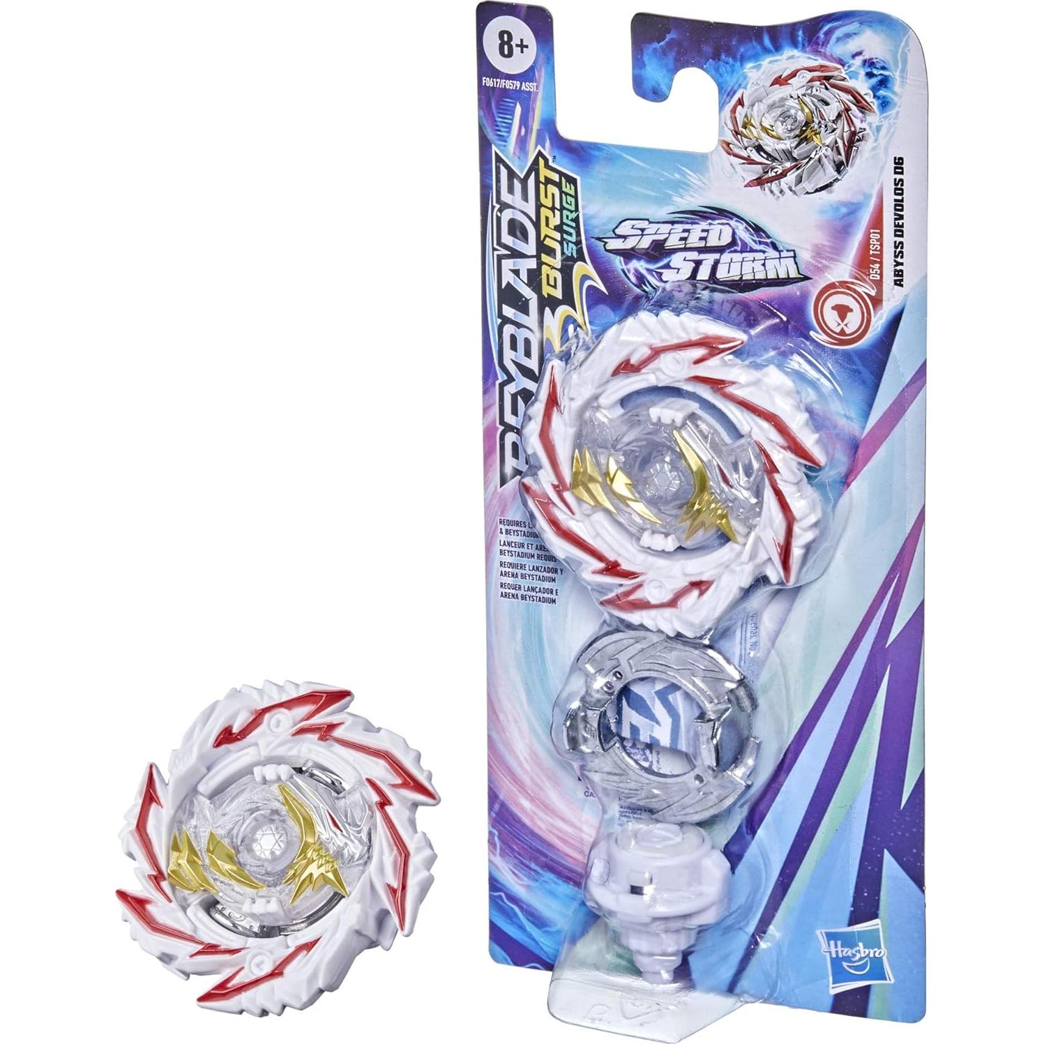 Peonza Beyblade Burst Speedstorm Abyss Devolos D6 - Juguete 8+