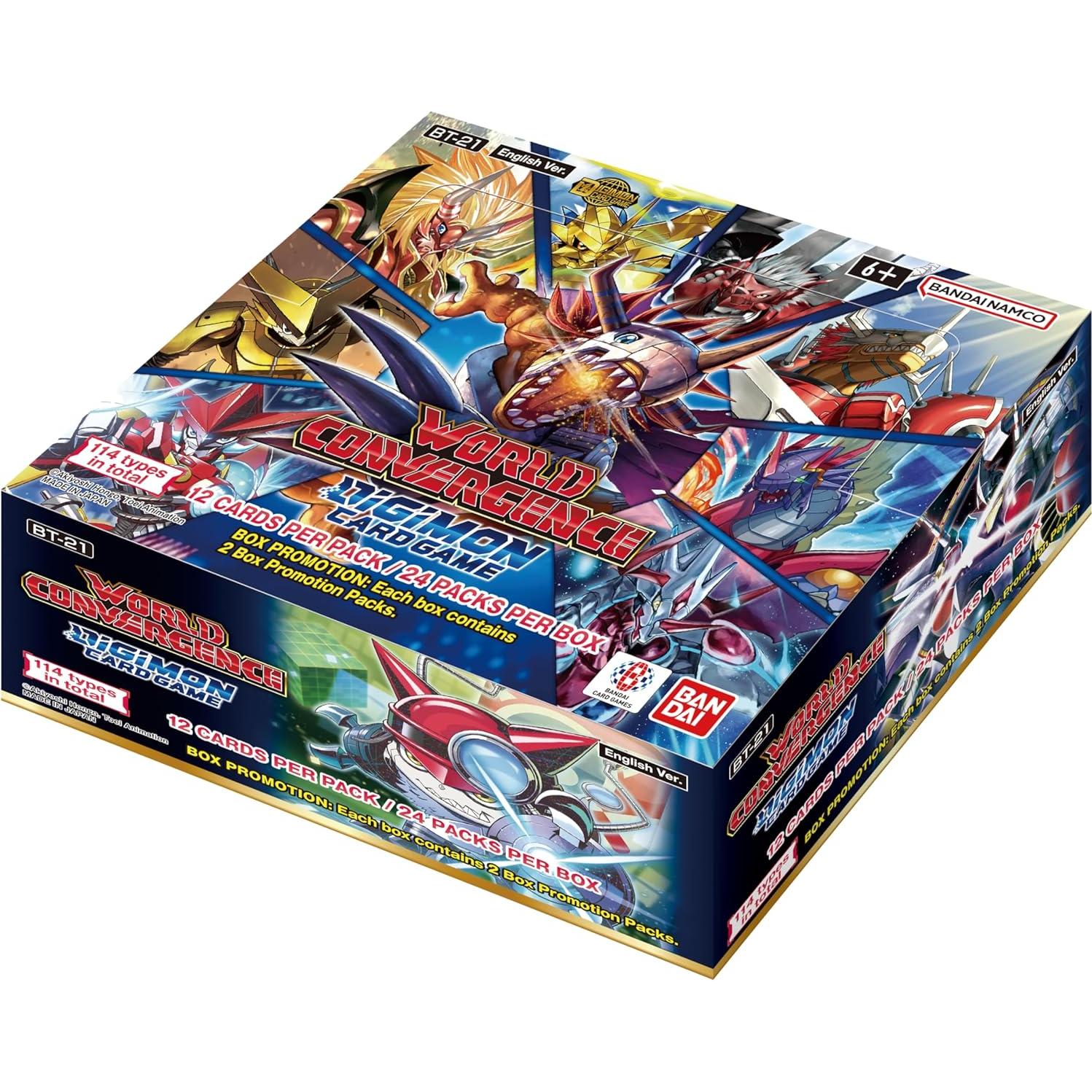 Juego de Cartas Coleccionables Bandai Digimon Convergencia Mundial