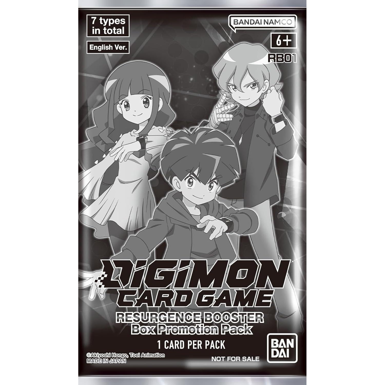 Caja de Refuerzo Digimon Resurgence RB01 - 122 Cartas