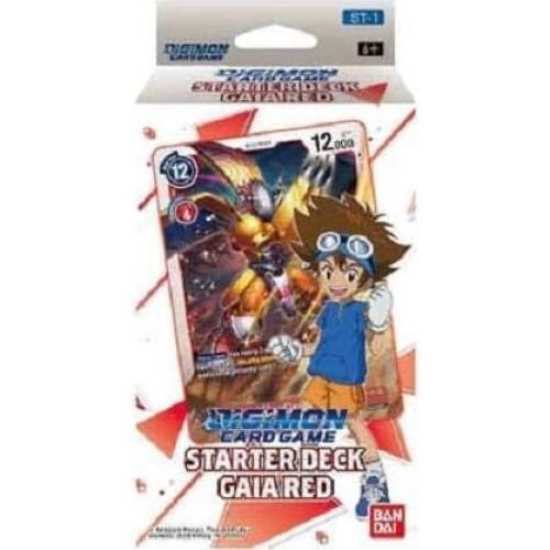 Baraja Inicial Digimon TCG Gaia Roja - 54 Cartas Bandai