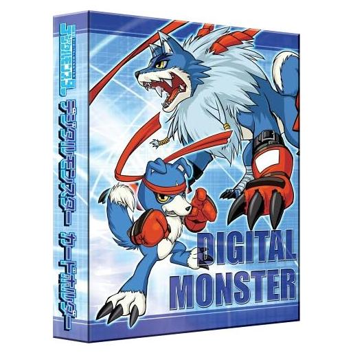 Carpeta de 4 Bolsillos BANDAI para Cartas Digimon 50 Páginas
