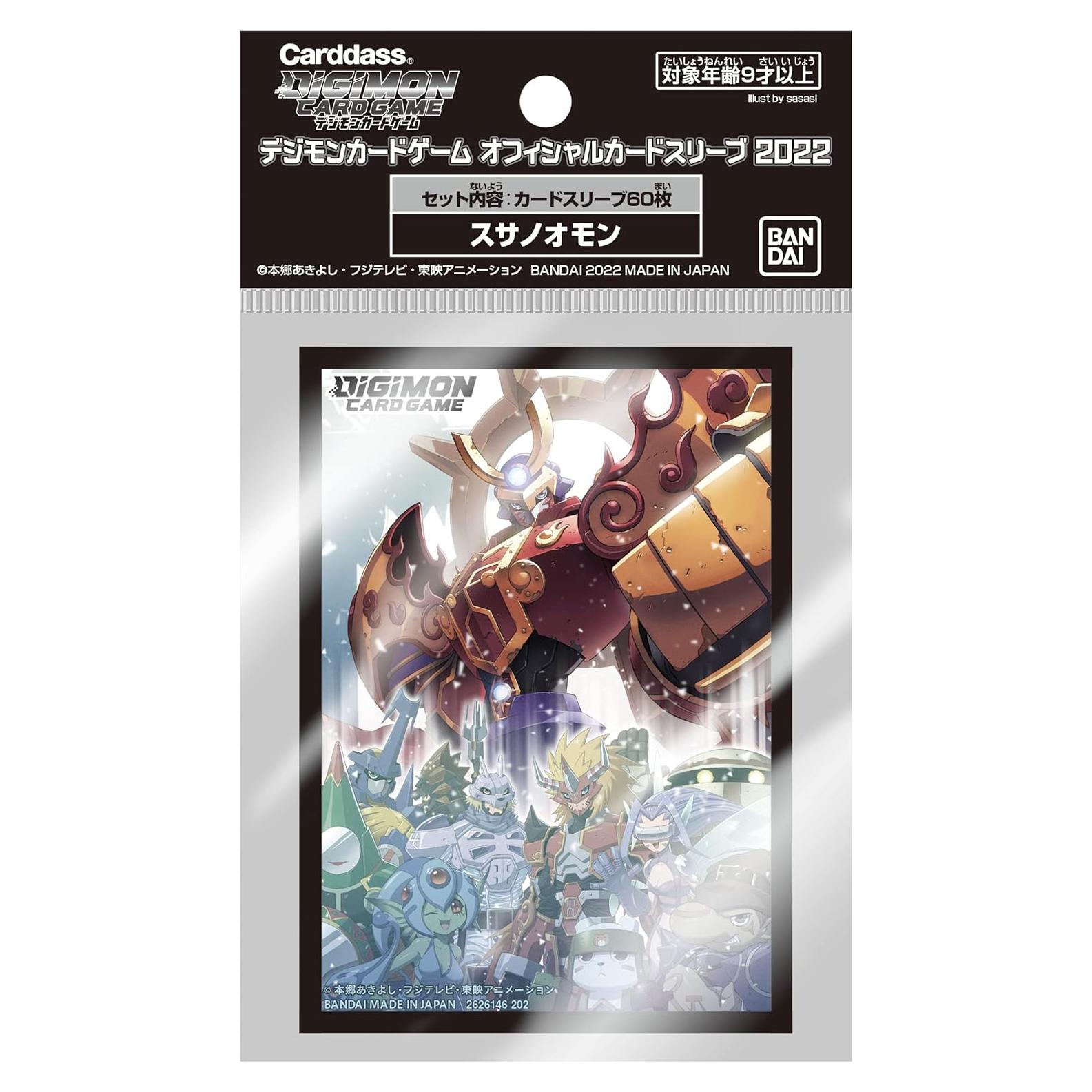 Juego de Cartas Digimon BANDAI Susanoomon 60 mangas