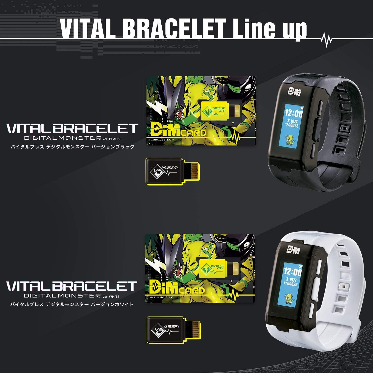 Reloj Fitness Digimon Vital Bracelet Bandai - Monitor de Pasos y Frecuencia Cardíaca
