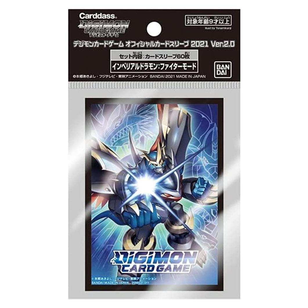Fundas para cartas Digimon 60 unidades Imperialdramon 2.0