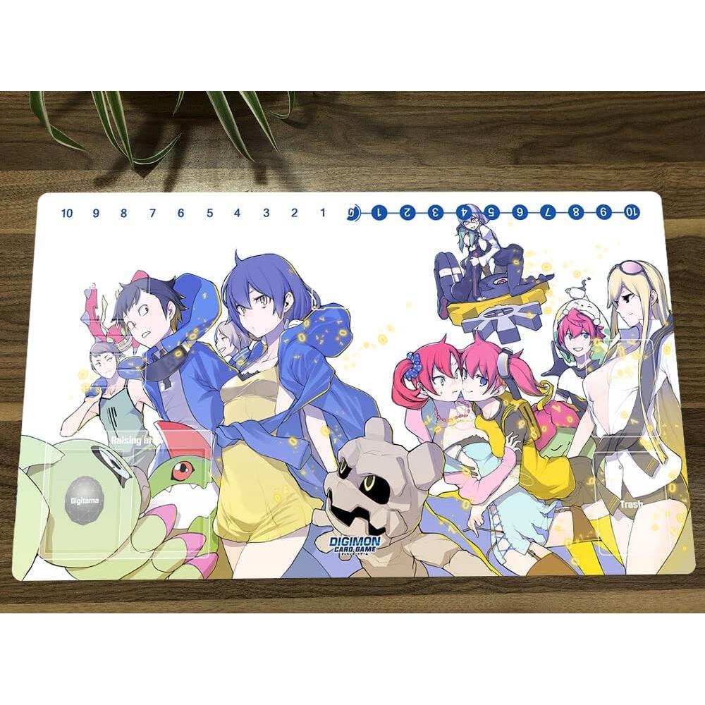 Tapete de Juego Mlikemat Digimon 60.96x35.56 cm + Bolsa