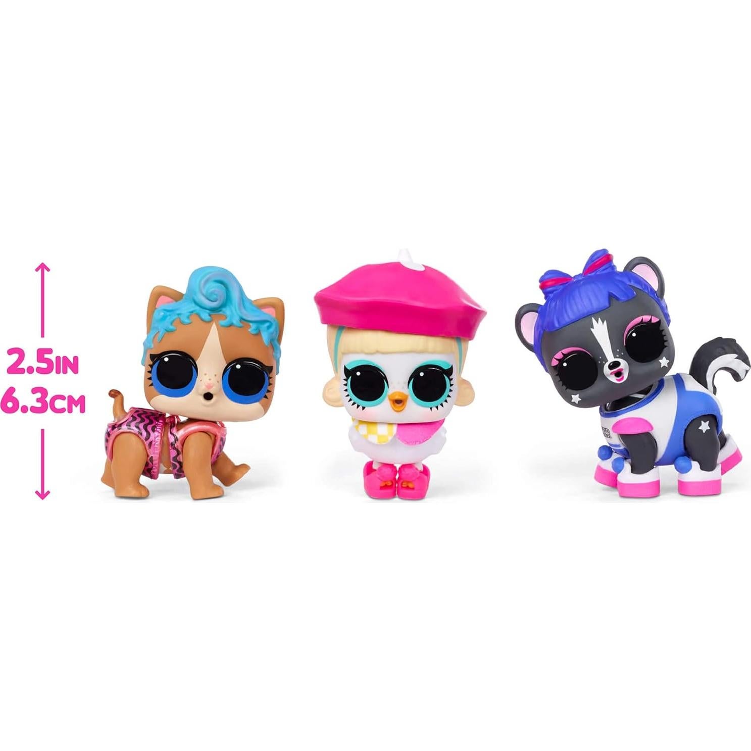 L.O.L. Surprise! Mascotas de Cambio de Color - 6 Sorpresas