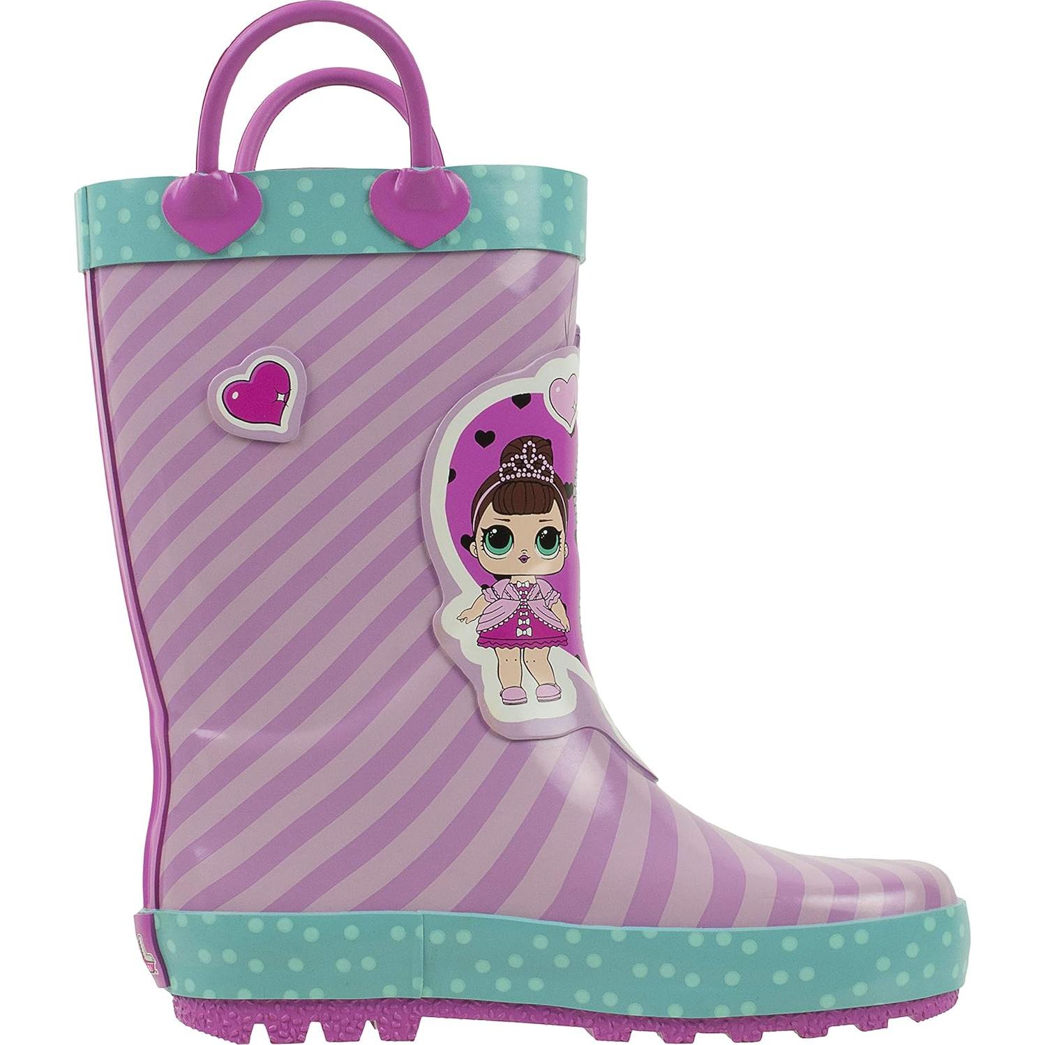 Botas de lluvia L.O.L. Surprise! para niñas 100% caucho 2-10 años