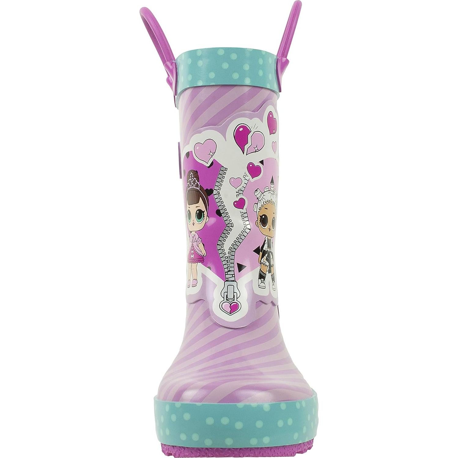 Botas de lluvia L.O.L. Surprise! para niñas 100% caucho 2-10 años