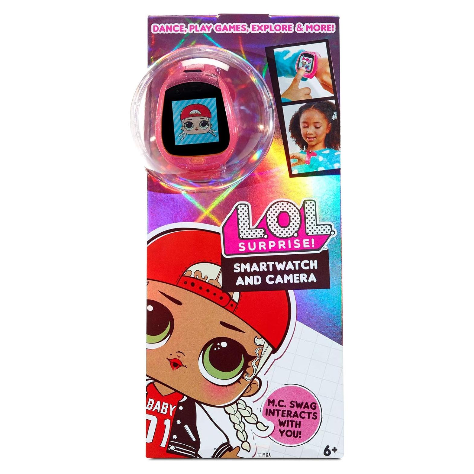 Reloj Inteligente L.O.L. Surprise! con Cámara y Juegos - Niños 6+