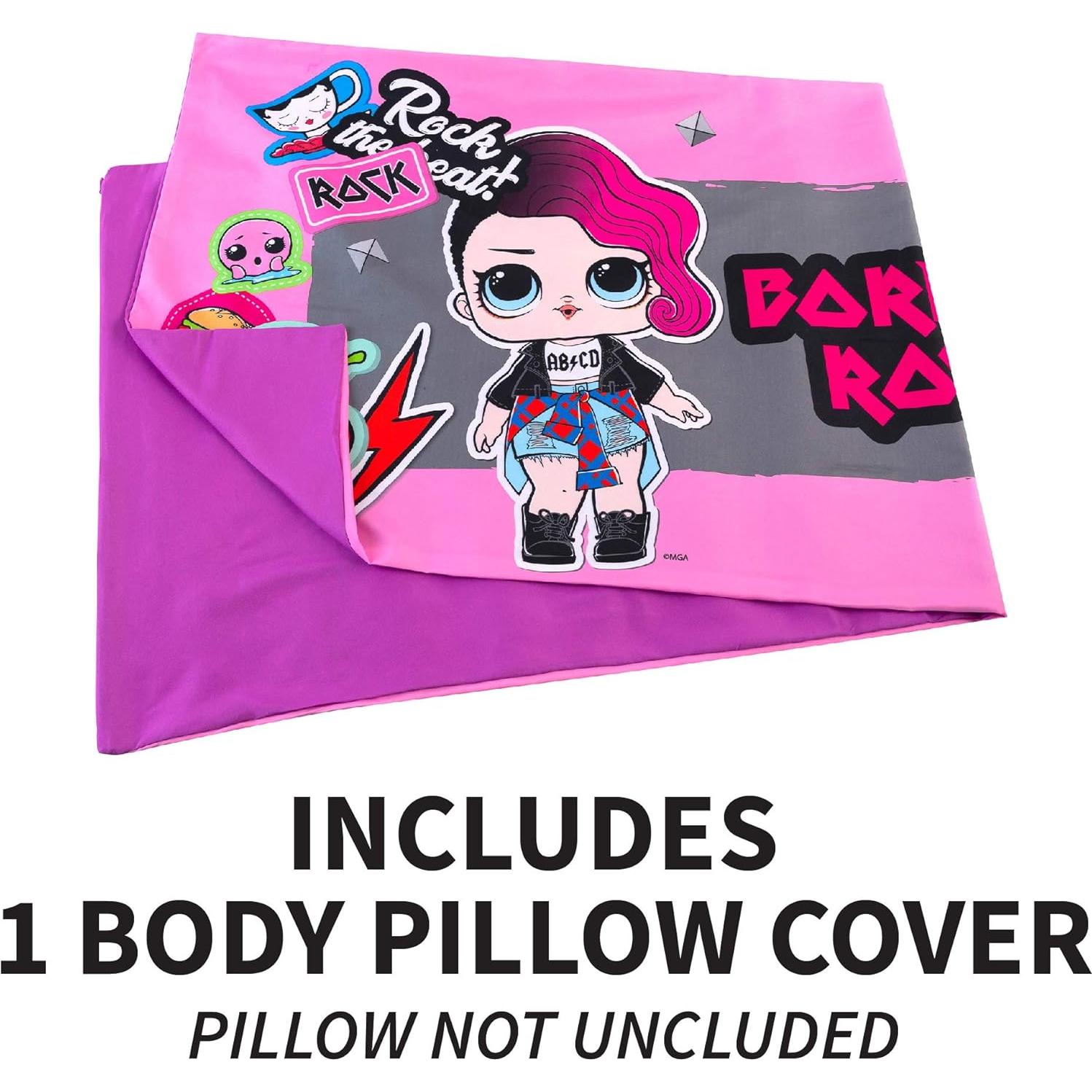 Funda de Almohada Corporal LOL Surprise Franco 137x51 cm